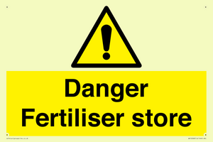 Danger Fertiliser store